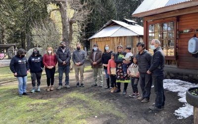 Viaje a Icalma y entrega de 100 computadores