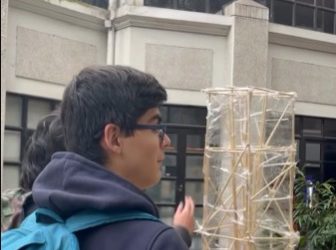 Visita  Escuela de Ingeniería Civil en Obras Civiles de la Universidad Diego Portales.